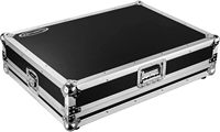 Plus Aluminium Flight Case Rack Roues Stockage Audio Mixer Amplificateur Cabinet Tiroir avec Porte en Bois/Transparent