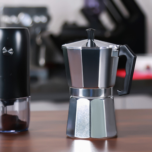 Ecocoffee Aluminium <span class=keywords><strong>Moka</strong></span> Pot Espresso Cafetière 3/6/9/12 Tasses pour Barista <span class=keywords><strong>Utilisation</strong></span> - Product Image 3