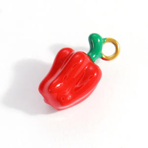 SUMMLY Vente en gros Pendentifs Goutte d'huile, Fleur, Chat, <span class=keywords><strong>Chien</strong></span>, Papillon, Café, Breloques en Acier Inoxydable Plaqué Or 18K, Bijoux de Mode - Product Image 2