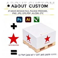 Bloc-notes adhésif carré de haute qualité personnalisé 3x3x3 pouces avec palette en bois pour le bureau et les entreprises