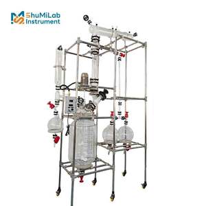 Multifunctional Glass <strong>Distillation</strong> Reactor for Lab Solvent Separation and Chemical Synthesis - Product Image 2