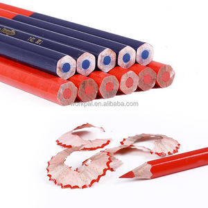 Crayons <span class=keywords><strong>de</strong></span> charpentier hexagonaux géants bicolores sont promotionnés et utilisés par les développeurs sur les chantiers <span class=keywords><strong>de</strong></span> menuiserie - Product Image 2