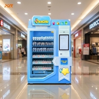 Boîte Mystère Cadeau Chanceux XY, Distributeur Automatique de Jouets avec Éclairage LED pour Magasin de Proximité et Showroom