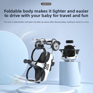 Cochecito Doble de Aleación de Aluminio para Gemelos, con Capacidad para 25 kg, Ligero, para Familias con Segundo Hijo - Product Image 3
