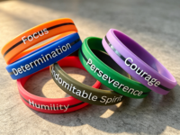 Bracelet en silicone personnalisé avec logo, sérigraphié, en caoutchouc, promotionnel, en gros, pour événements et cadeaux