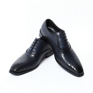 Zapatos Formales de Hombre de Alta Gama, Negros, con Punta Cuadrada, Transpirables, de Cuero Hecho a Mano, Antideslizantes - Product Image 5