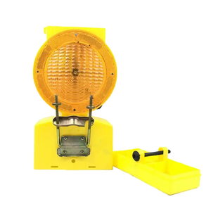 Luce di Segnalazione per Barriere Stradali a LED, Alimentata a Energia <span class=keywords><strong>Solare</strong></span>, Luce Lampeggiante per Costruzioni e Traffico - Product Image 3