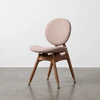 Chaise en bois massif moderne, combinaison rétro pour restaurant occidental, table et chaises, café, restaurant de thé, chaise de salle à manger