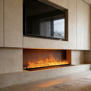 Chimenea Eléctrica Inteligente con Control por Aplicación, <span class=keywords><strong>Precio</strong></span> <span class=keywords><strong>de</strong></span> Fábrica, Chimenea <span class=keywords><strong>de</strong></span> Vapor <span class=keywords><strong>de</strong></span> Agua con LED Artificial - Product Image 4