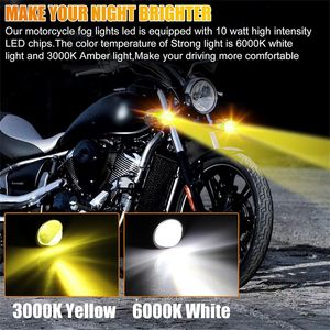 ไฟ LED สำหรับรถจักรยานยนต์ 12V ไฟหน้ารถจักรยานยนต์ ไฟสปอร์ตไลท์ ไฟขับขี่ ไฟแฟลช ไฟตัดหมอกสำหรับรถจักรยานยนต์ ไฟหน้ารถจักรยานยนต์ - Product Image 4