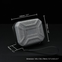 Étui pour outils électroniques en EVA imperméable de haute qualité, pochette durable pour filtres d'objectif, compatible avec les étuis d'appareil photo de 95 mm (étui uniquement)