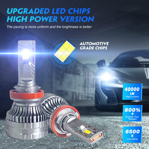 Bombilla de Faro LED H7 Súper Brillante 600W 90000lm 6500K Canbus Focos para Coche Hb3 Hb4 9005 9006 Led H1 H4 H11 H1 Luces LED para Coches - Product Image 2