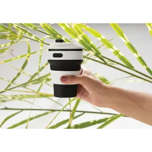 Gobelet pliable en silicone, gadgets personnalisés - Product Image 4