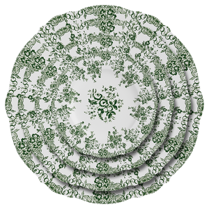<span class=keywords><strong>Service</strong></span> <span class=keywords><strong>de</strong></span> vaisselle <span class=keywords><strong>de</strong></span> luxe en porcelaine fine, assiettes <span class=keywords><strong>de</strong></span> présentation à motif floral, plats <span class=keywords><strong>de</strong></span> dîner pour mariages et restaurants - Product Image 4
