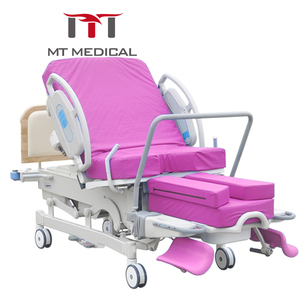 Équipement hospitalier MT MEDICAL Lit d'accouchement multifonctionnel réglable Lit d'accouchement gynécologique Table d'opération de luxe - Product Image 4