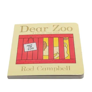 Hoge Kwaliteit Pop Up Boeken Kartonnen Boek Afdrukken Met Goud Stempelen Voor Kinderen