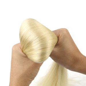 Extensions de cheveux Remy chinoises de luxe à la kératine, sans produits chimiques, résistantes à la chute et douces/brillantes pour des coiffures audacieuses - Product Image 4