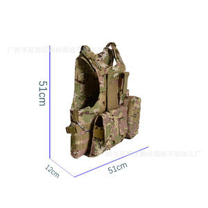 Sac de gilet tactique amphibie Python Camouflage Système Molle Fermeture éclair Réaliste CS Imperméable Cyclisme Sports Activités de plein air - Product Image 3