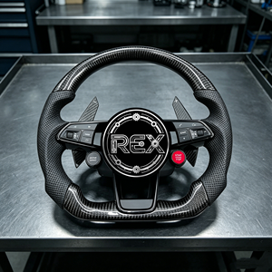 <span class=keywords><strong>Volante</strong></span> LED para Audi <span class=keywords><strong>A4</strong></span> B9 RS6 RS7 S4 A3 8P S5 RS5 A1 <span class=keywords><strong>Sline</strong></span> 8V, <span class=keywords><strong>Volante</strong></span> de Fibra de Carbono - Product Image 2