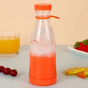 420ml Electric Multifunctional Glass Juicing <b>Cup</b> Lightweight Heat Resistant Eco-Friendly <b>Lid</b> <b>Straw</b> for Fruit Vegetable Beverage - Product Image 3