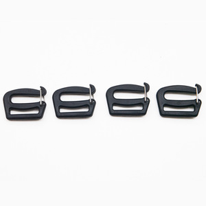 Plastic Open D-Ring <b>Hooks</b> 25mm 38mm Slip <b>Hook</b> Webbing Buckle Bag Accessories Solid Color Spring 2024 - Product Image 1
