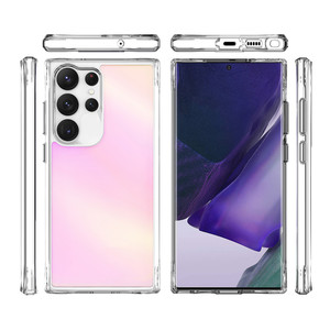 Funda Protectora Rígida para Teléfono con Recubrimiento Electrolítico para <span class=keywords><strong>Samsung</strong></span> S23 <span class=keywords><strong>Ultra</strong></span> S26 S25Edge S24 S23+ <span class=keywords><strong>S22</strong></span> S23 Plus S21FE - Product Image 1