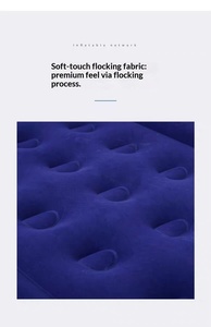 Colchón <span class=keywords><strong>Inflable</strong></span> Premium de <span class=keywords><strong>Doble</strong></span> <span class=keywords><strong>Altura</strong></span> con Almohada Integrada para Acampar, Cama para Invitados, Cama <span class=keywords><strong>Inflable</strong></span> Portátil - Product Image 3