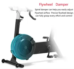 Bicicleta estática comercial Instring para gimnasio en casa, equipo de fitness con ventilador, bicicleta ergométrica - Product Image 5