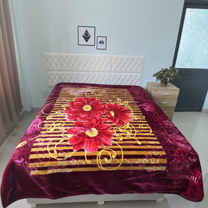 Mantas de Invierno Rachel Súper Suaves de Punto de 2 Capas, Estilo Coreano de Alta Calidad, 200X240CM, 6.0KG, para Hoteles y Hogar - Product Image 1