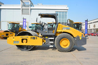 XCMG ancien rouleau compresseur vibrant officiel XS113E Chine compacteur à rouleau de route à tambour unique de 10 tonnes d'occasion bon marché