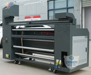 Tự động để làm cho textil vải lông bãi biển cờ Màn hình thăng hoa máy in 1.3 Nhỏ kỹ thuật số cờ máy in để bán - Product Image 4