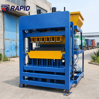 Machine de fabrication de blocs d'argile entièrement automatique RPT6-10, presse hydraulique pour briques autobloquantes en terre cuite