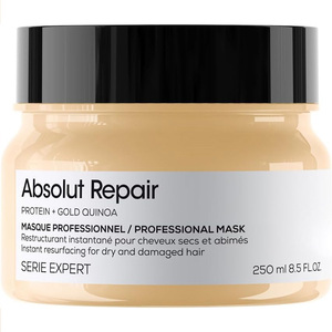 Après-shampoing à la kératine et au collagène, traitement lissant nourrissant à la protéine, lissage des cheveux, brillance, adoucissement, réparation absolue pour cheveux secs - Product Image 1