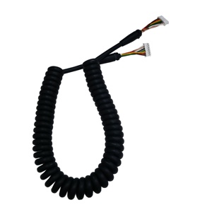 Cable de bobina de micrófono reemplazable de alta calidad Cable de interfono de tirachinas 8P utilizado en barcos, automóviles y estaciones de radio - Product Image 1
