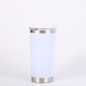 Gobelet isotherme de voyage en acier inoxydable 304 à double paroi de 20 oz, bouteilles d'eau pour voiture, mugs pour l'extérieur - Product Image 4