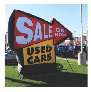 Cartelera inflable que hace publicidad de flechas inflables Cartelera de marca <span class=keywords><strong>gigante</strong></span> al aire libre para la venta - Product Image 1