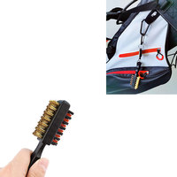 Accessoires de golf de brosse de nettoyage de club de golf de logo personnalisé de haute qualité