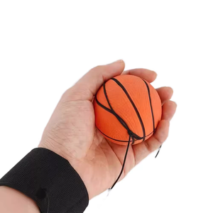 Correa de Muñeca Elástica, Pelota Antiestrés de Plástico, Equipo de Ejercicio para Niños, Juego de Lanzamiento y Balanceo de Manos al Aire Libre - Product Image 1