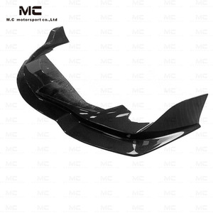 Nouveau pour <span class=keywords><strong>Toyota</strong></span> SUPRA A90 A91 <span class=keywords><strong>MK</strong></span> GR : Lame de pare-chocs avant en fibre de carbone de haute qualité - Product Image 5