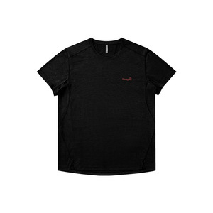 เสื้อยืดคอกลมแขนสั้นสำหรับเล่นกีฬา ระบายอากาศได้ดี ยืดหยุ่นสูง ผลิตภัณฑ์ใหม่ ปักลายสีตัดกัน แห้งเร็ว - Product Image 2