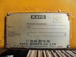 เครื่องจักรก่อสร้างทางวิศวกรรมมือสอง Kato รุ่น1T 4ตันเครื่องจักรก่อสร้าง6624 2008ชั่วโมง - Product Image 5
