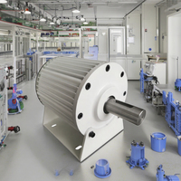 Turbine éolienne w à aimant Permanent, 50Kw, 30Kw, 20Kw, 15 Kw, utilisation Hyrdo, sans énergie, prix d'usine