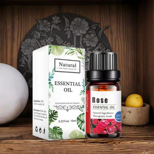 100% naturel, aromathérapie, haute qualité, 10 ml, massage corporel, huile pure de lavande, arbre à thé, rose, orange, bois de santal, bergamote, <span class=keywords><strong>basilic</strong></span>, pamplemousse - Product Image 3