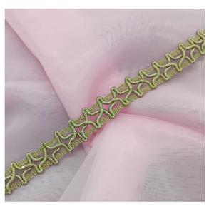 Adornos Bordados Cornely de 2 cm, Color Safari Claro, Hechos en Italia, para Coser y Manualidades - Product Image 1