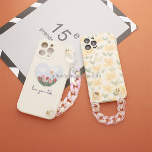 2024 nouvelle femme à la main brillant Bling arc-en-ciel coloré résine cerceaux liés avec chaîne en métal Bracelet bracelet Univer - Product Image 2