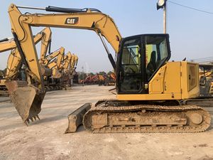 Excavadora de cadenas CAT 310 de 10 toneladas, excavadora hidráulica con cazo de excavación, máquina para movimiento de tierras - Product Image 1