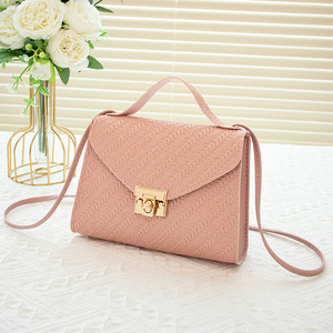 Sac bandoulière carré de style coréen pour femme en cuir PU, sac à main simple, mode urbaine 2025 - Product Image 3