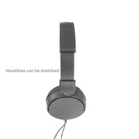 Casque filaire pliable 3,5 mm pour ordinateur, modèle H15, à porter sur la tête, origine Chine