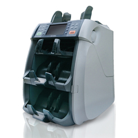 Machine à compter l'argent à 3 compartiments, trieuse de billets, machine à compter les billets de banque
