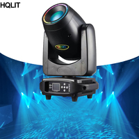 Lyre Sharpy LED 3-en-1 200W avec Gobos et 18 prismes, contrôle DMX512, CRI90 pour événements disco/club/fêtes